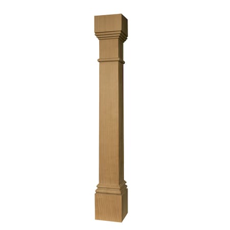 Osborne Wood Products 35 1/2 x 5 Traditional Square Cabinet Column in Alder 2780A